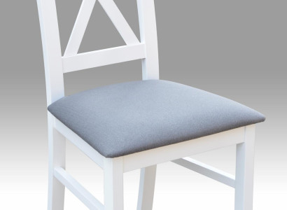 Set 1x Solid wood Armchair Dining room chair Fabric Upholstery Chair Gastro Dining room new