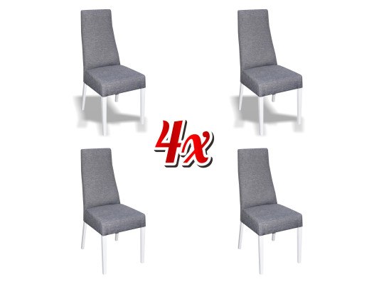Dining room Kitchen Group Set Chair Suite Seat Upholstery Wood 4x Chairs Furniture new