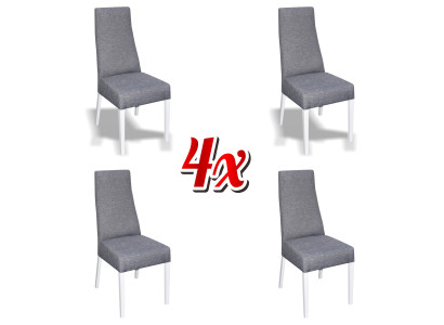 Dining room Kitchen Group Set Chair Suite Seat Upholstery Wood 4x Chairs Furniture new