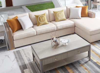 Corner sofa Textile Corner Living landscape Design Sofa Couch Italy Couches