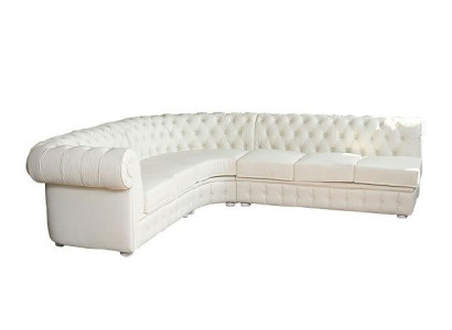 Corner sofa Chesterfield sofa leather sofa upholstery corner couch suite couch classic