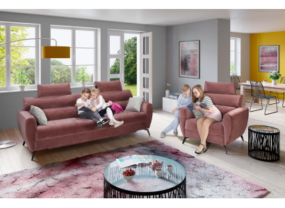 Leather Design Couch Upholstery Seat 2+1 Sofa Sets Imitation leather Set Suite new