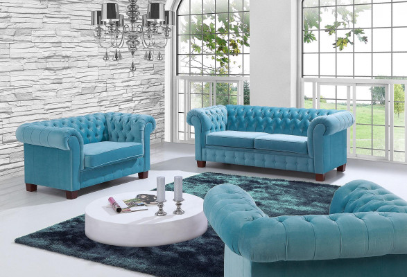 Chesterfield 2+1 Sofa set Couch Upholstery Seat Suite Sofa Couches Sofas new