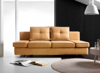 Two-seater Sofa 2 Seater Fabric Sofa Brown Fabric Couch Upholstered Sofa Furniture