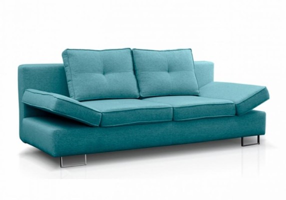 Two-seater Sofa 2 Seater Fabric Sofa Brown Fabric Couch Upholstered Sofa Furniture