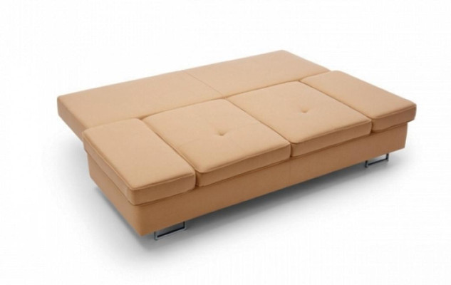 Two-seater Sofa 2 Seater Fabric Sofa Brown Fabric Couch Upholstered Sofa Furniture