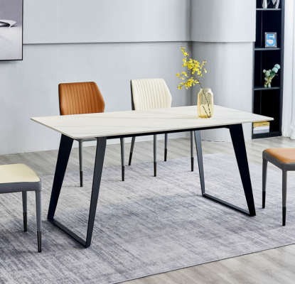 White Dining room table Designer Kitchen Tables Dining room Furniture Wooden tables
