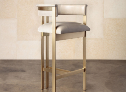 Dining room Furniture Beige Chair 1-Seater Single Seater Design Armrest Chair