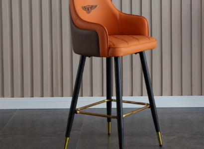 Designer Orange Bar Chair Lounge Seater 1-Seater Modern Single Seater new