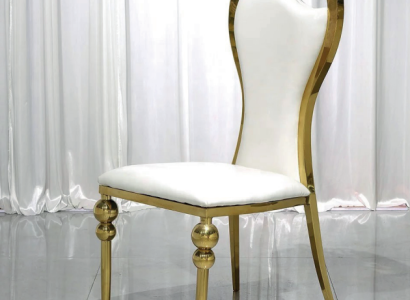 Classic r Dining room White -Goldener Chair Upholstered Chairs Wood Chairs new