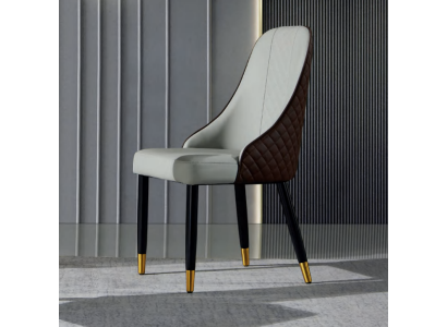 Black -Gray Dining room chair Luxurious Dining room Furniture Wooden Chairs new