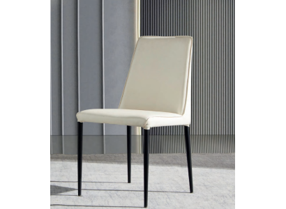 White Dining room chair Designer Wooden Chairs Stylish Modern Textile Chairs