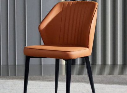Light brown chair Dining chairs Stylish wooden chairs armrest chairs