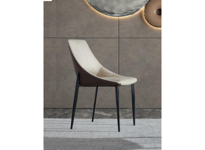 Beige Dining room chair Modern New Wooden Chairs Stylish Armrest Chairs