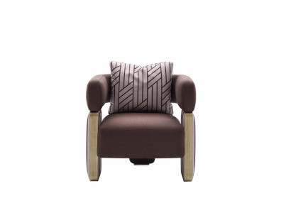 Cocktail chair armchair single seater living room club chair white fabric seat