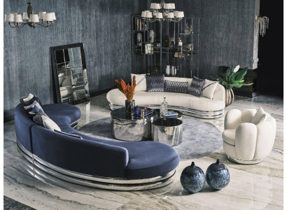 Complete e couch set fabric sofa upholstered sofa couch blue set sofa 3 pieces