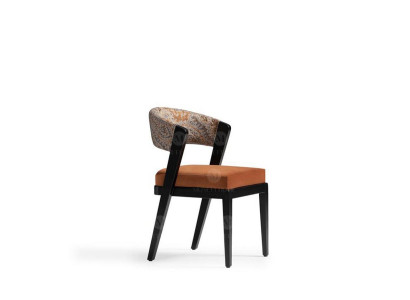 Kitchen chairs Dining chairs Chair Set 6pcs Chairs Orange Group Wood