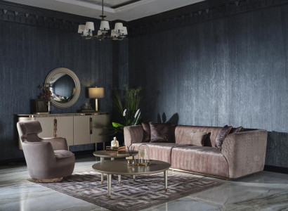 Sofa set upholstered sofa fabric sofa three seater sofa 3 seat armchair gray