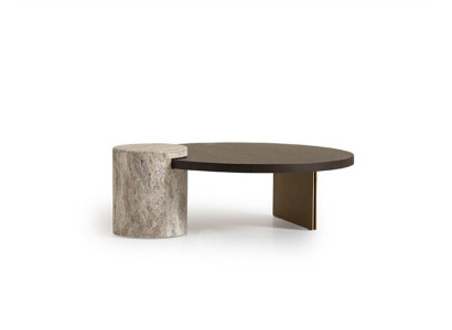 Coffee table Side table Coffee table Wood Brown Sofa table Design Table