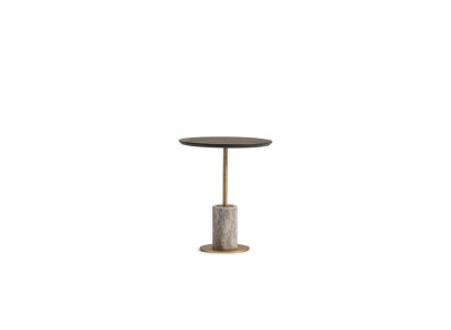 Side table Coffee table Sofa table Coffee table Wood Brown Round Table