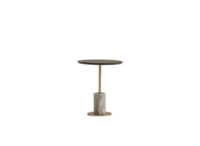 Side table Coffee table Sofa table Coffee table Wood Brown Round Table