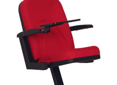 Red upholstered chair designer single seater 1-seater modern luxury cinema chair theater