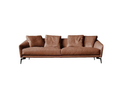 Design Italian Furniture 2 Seater Sofa Couch Upholstery Lounge Club Couches