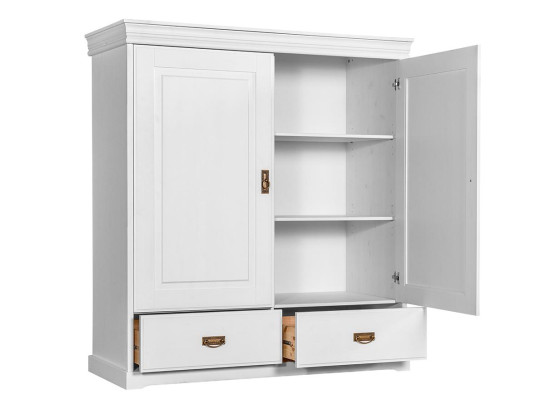 Bedroom Set Double Bed 2x Bedside table Console Beds Hotel Upholstery 5 pcs.