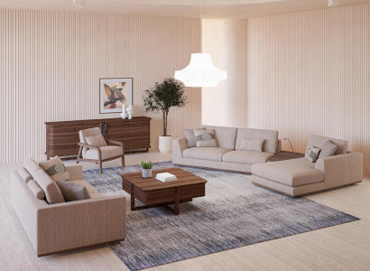 Luxury Sofa set Corner sofa L-shape Two-seater Sofa Luxury Armchair Upholstered furniture