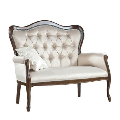 Chippendale Sofa Couch Upholstered Bench Stool Bench seat 3 Stool Sofa Couch Model W-2