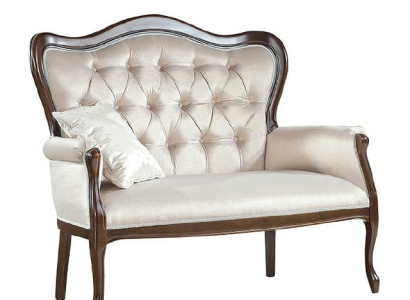 Chippendale Sofa Couch Upholstered Bench Stool Bench seat 3 Stool Sofa Couch Model W-2