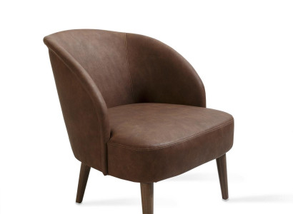 Modern Brown Armchair Upholstered furniture Living room Design Furnishings new