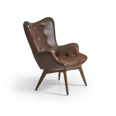 Brown Armchair Luxury Upholstered furniture Living room new Furnishings Design Modern