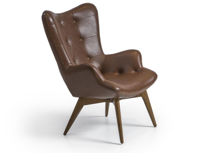 Brown Armchair Luxury Upholstered furniture Living room new Furnishings Design Modern