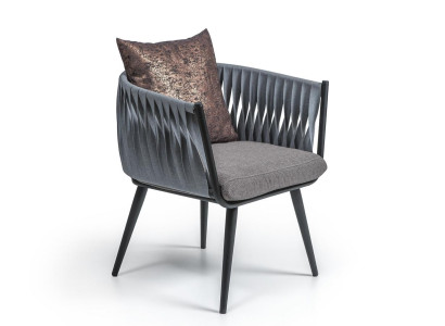 Gray Armchair new Furniture Dining room Designer Chair with Armrests