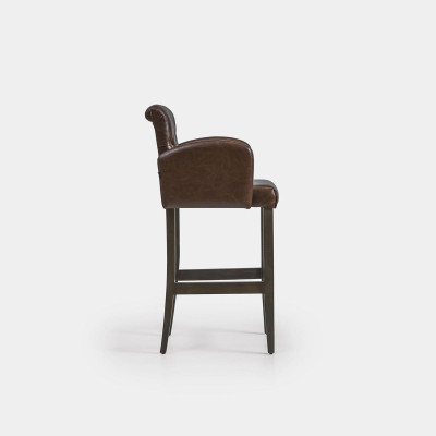 Modern Bar Stool Wood Chair Stool Bar Dining room chair Luxury Furniture
