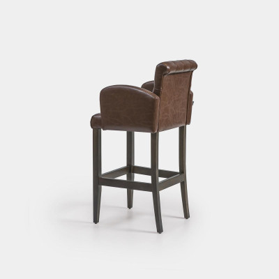 Modern Bar Stool Wood Chair Stool Bar Dining room chair Luxury Furniture
