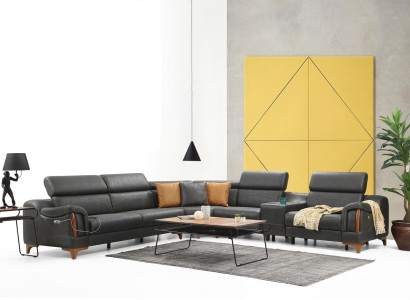 Corner sofa Luxury Sofa L-shape new Furniture Living room Designer Modern Textile