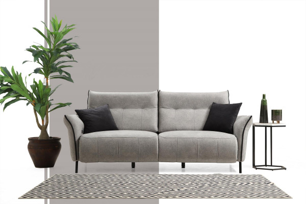 Sofa set set 2 pieces sofa couch upholstered armchair modern designer luxury furniture