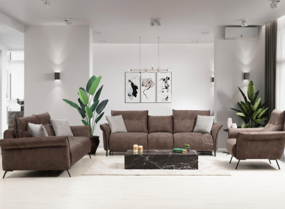Set Living room Sofa Couch Designer Modern Sofa set Luxury Armchair new