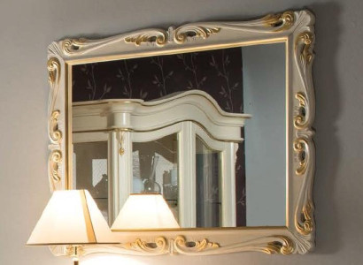 Classic r Design Mirror Italian Wall mirror Wood Stand Wall Italy new