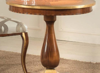 Dining table Luxury Round Table Solid Wood Italy new Dining room Tables Round Furniture