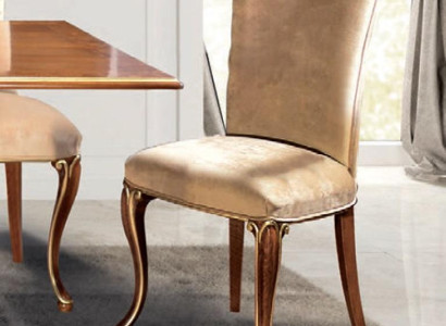Chair Wood Italian Furniture Dining room Chairs Luxury Design Armchair Real wood