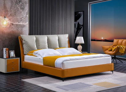 Noble Bed 3-piece Set Bedside table Furniture Bedroom Luxury Mattress Bed frame new