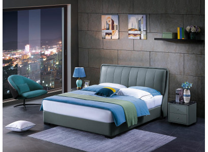 Luxury Bedroom Furniture Bed 2x Bedside table Set Beds Hotel Furniture 3pcs. new