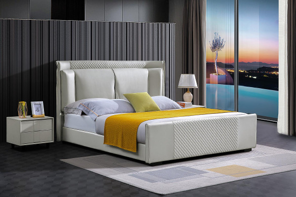 Upholstered bed Beds Bed Upholstery Designer Hotel Double Luxury Decorative Design