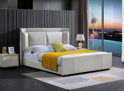 Upholstered bed Beds Bed Upholstery Designer Hotel Double Luxury Decorative Design