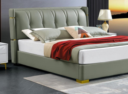 Double bed Beige Furniture Beds Bedroom Double Bed Beige Hotel