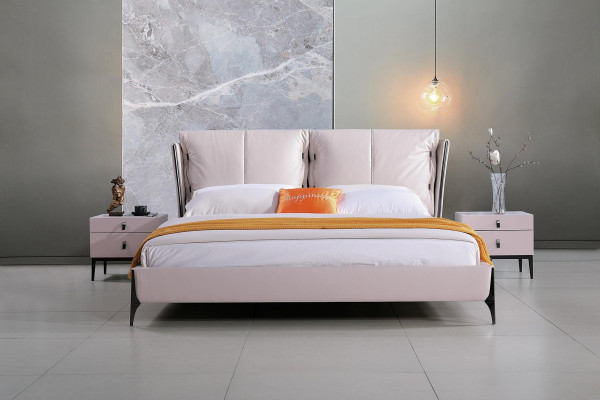 Modern Design Hotel Bed xxl Beds Luxury Double Leather Imitation leather