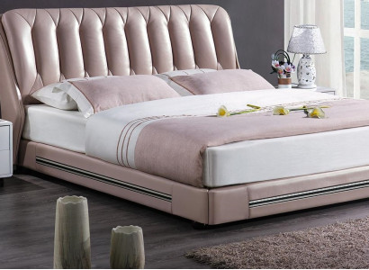 Classic r English Style Bed Double Textile Modern Beds 180x200cm